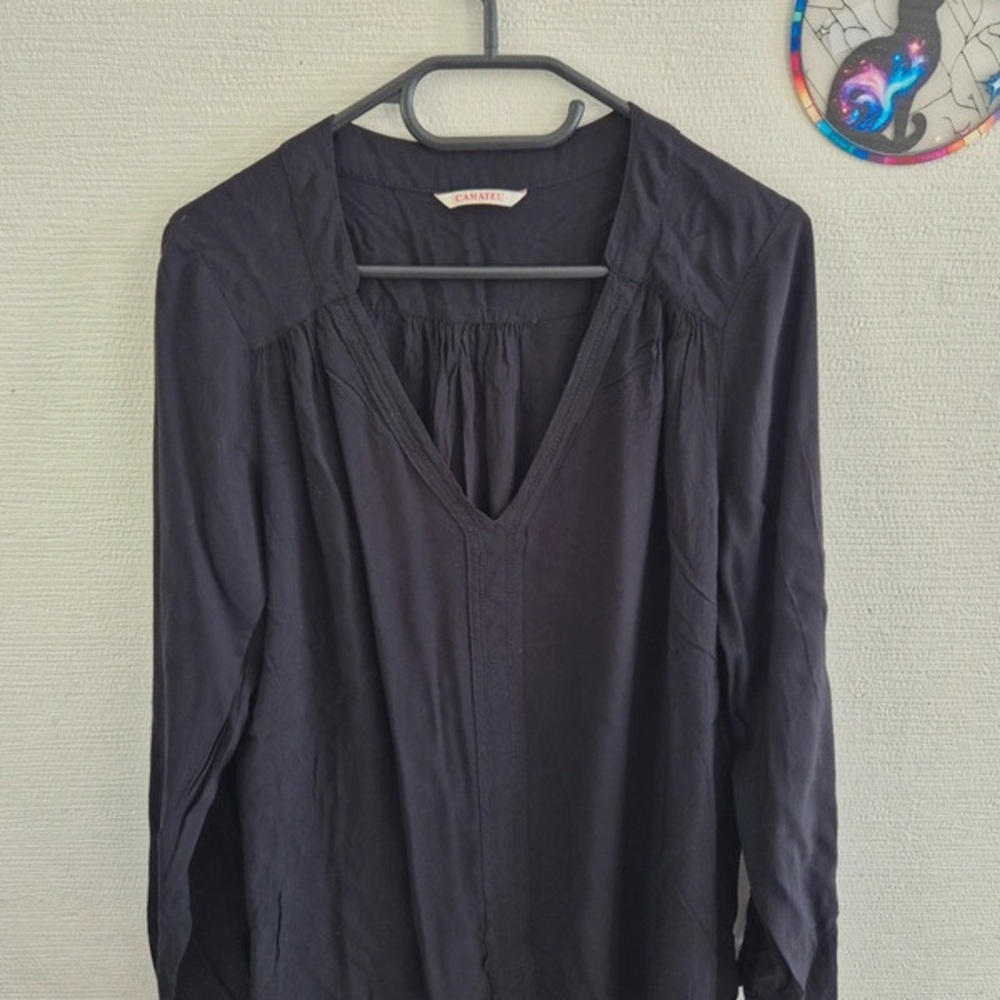 Chalou Black Women's Top
